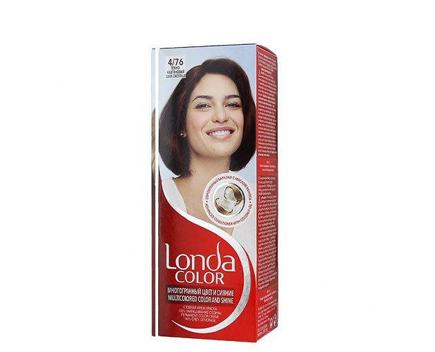 Londa Color თმის საღებავი N4/76 მუქი წაბლისფერი